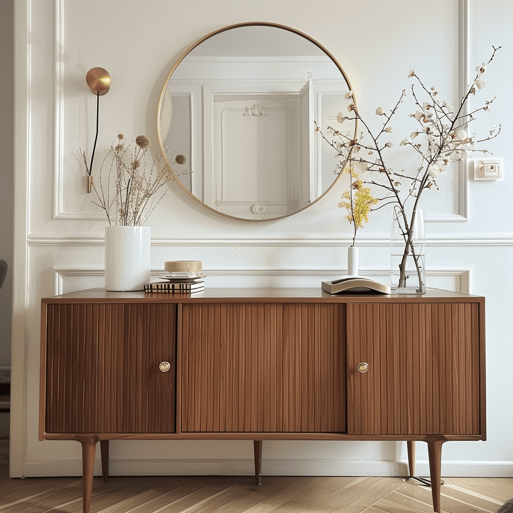 Comment Placer un Miroir Au-Dessus d’un Buffet ?