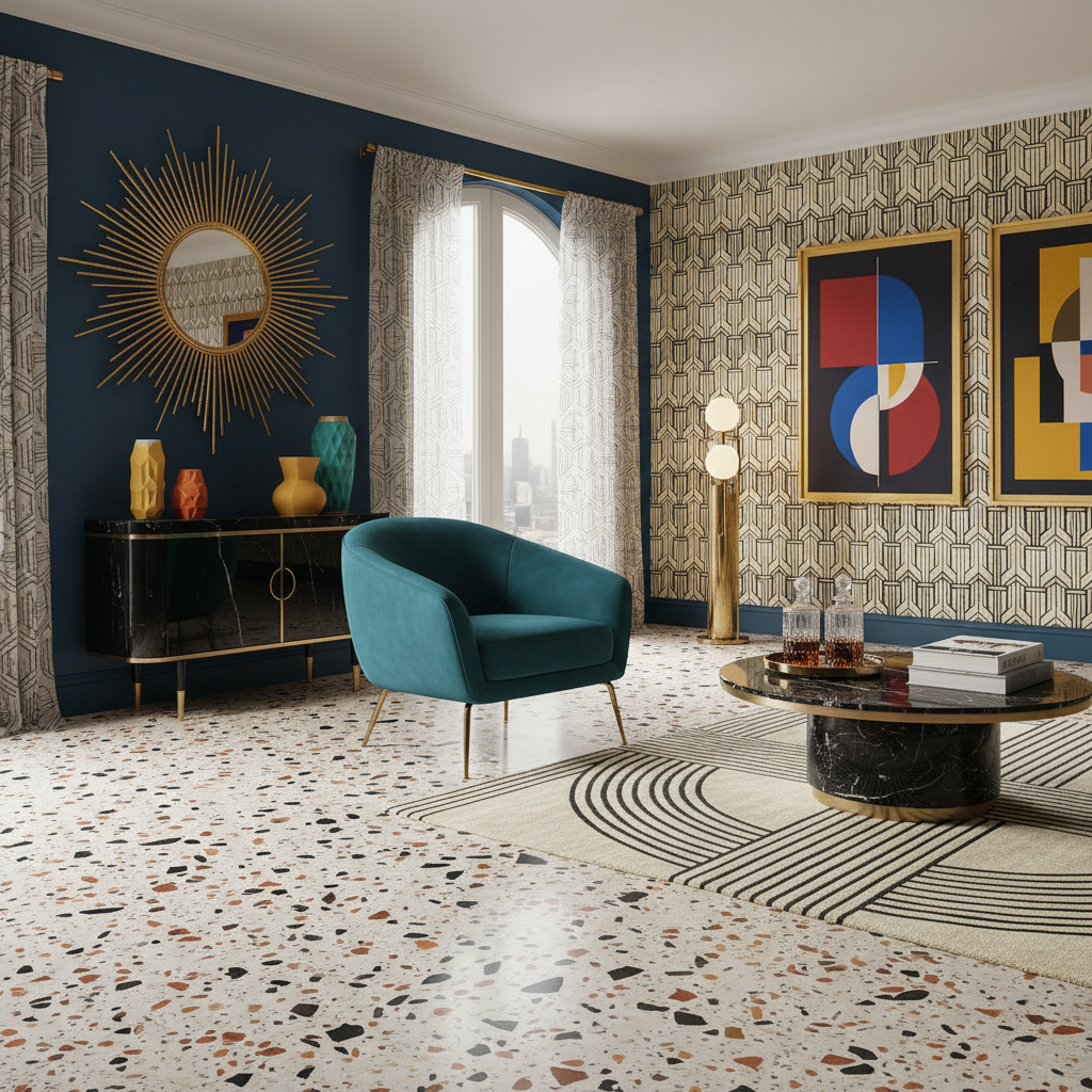 Art-Déco-Revival: Der Glamour der Goldenen Zwanziger in Ihrem Wohnzimmer