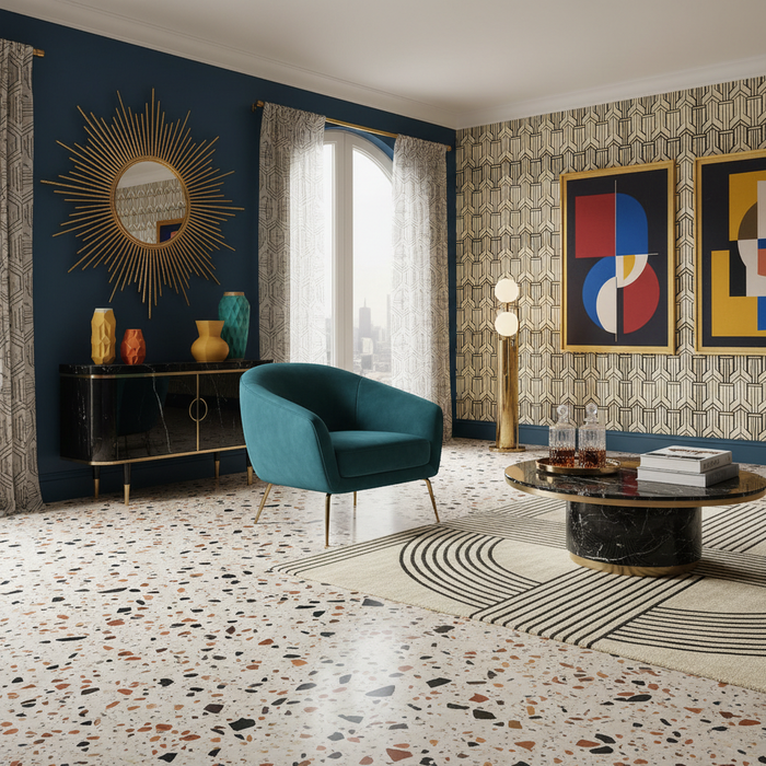 Art-Déco-Revival: Der Glamour der Goldenen Zwanziger in Ihrem Wohnzimmer