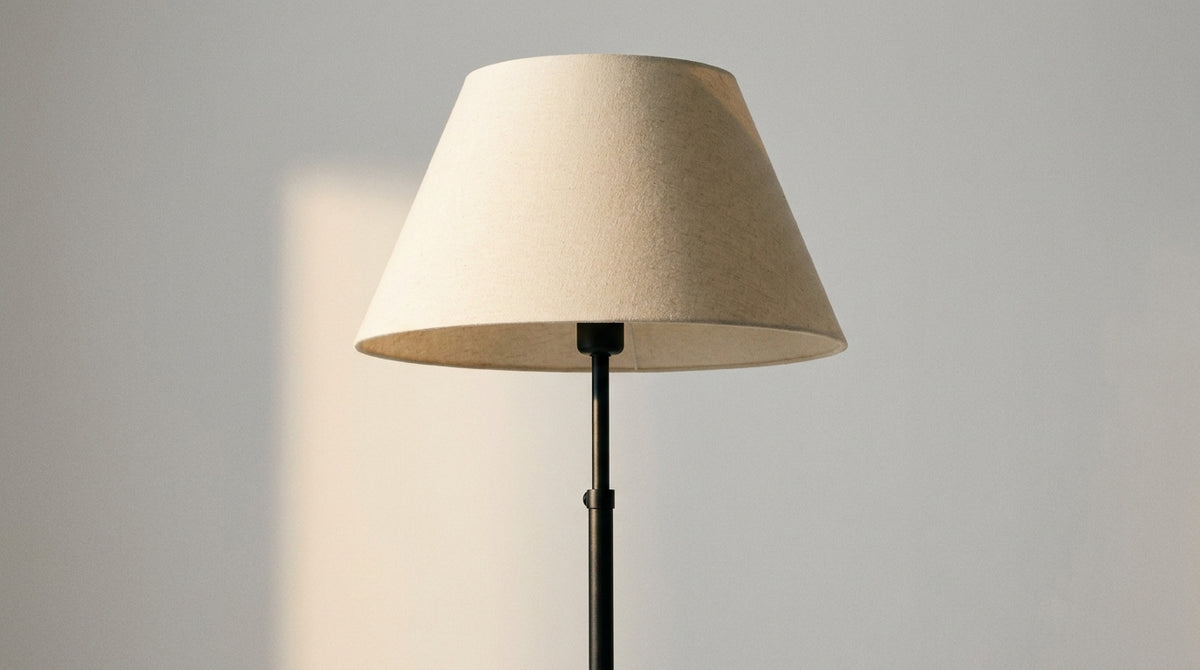 konischer Lampenschirm Höhe 60 cm
