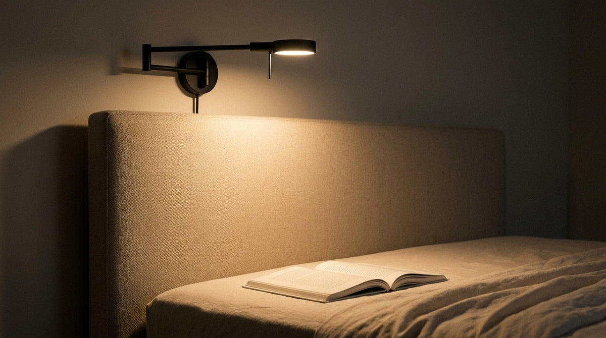 Bett-Wandleuchte: die ideale Beleuchtung zum Lesen im Bett