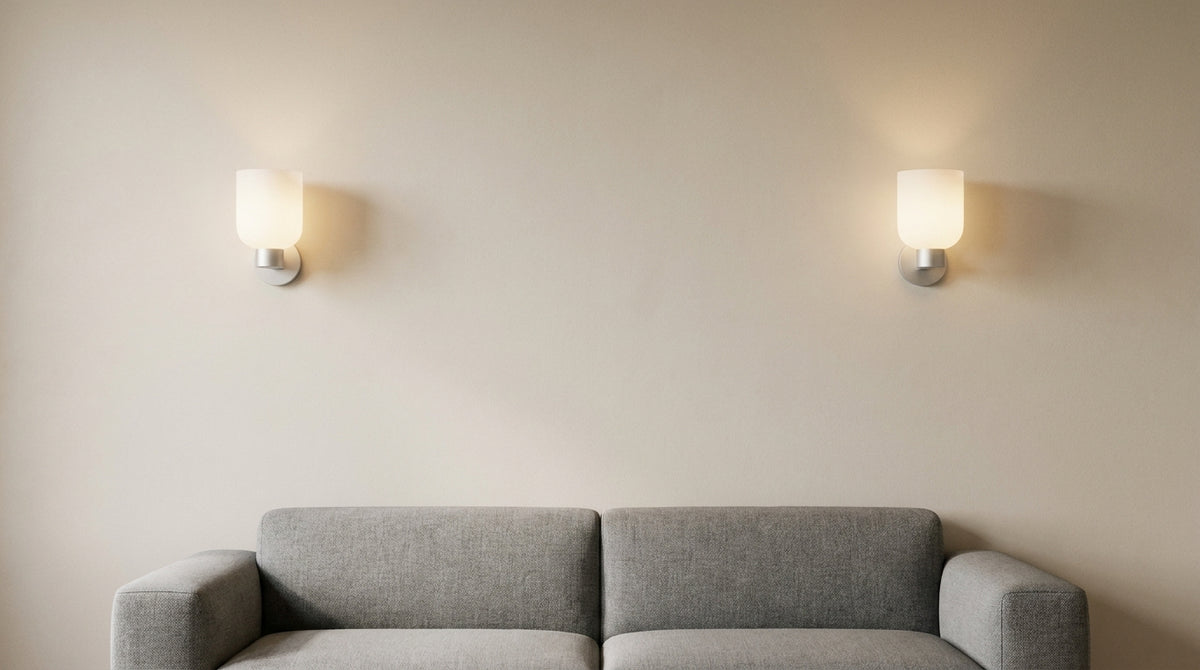 Trendige Wohnzimmer-Wandleuchte