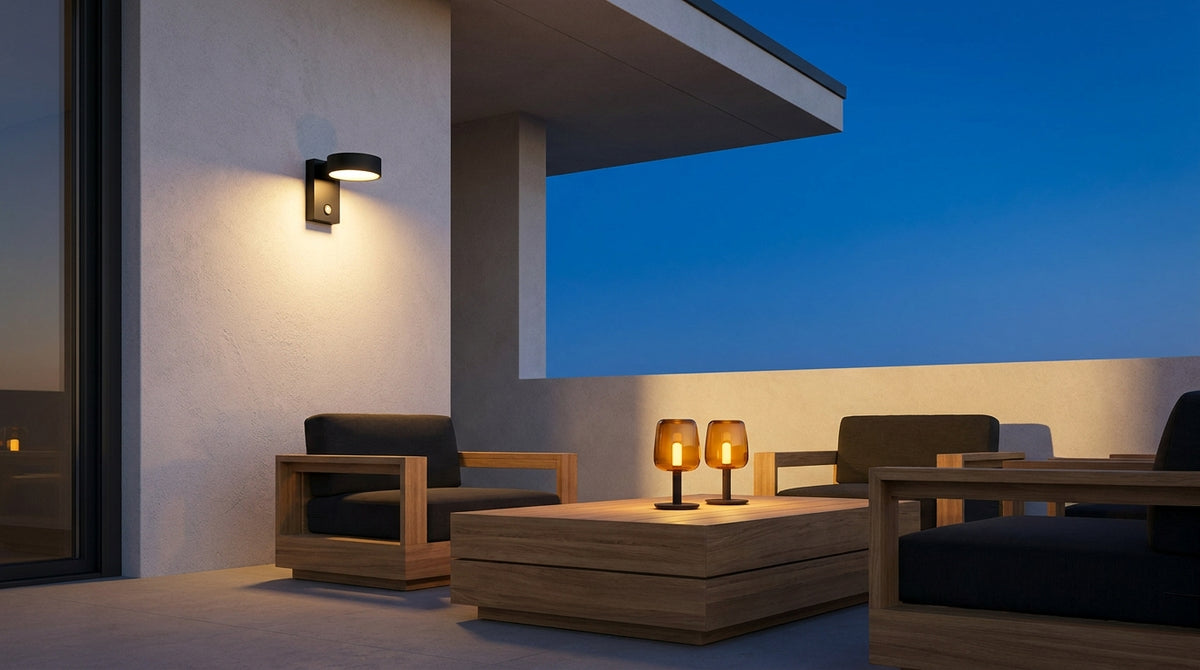 Wie beleuchtet man seine Terrasse optimal?