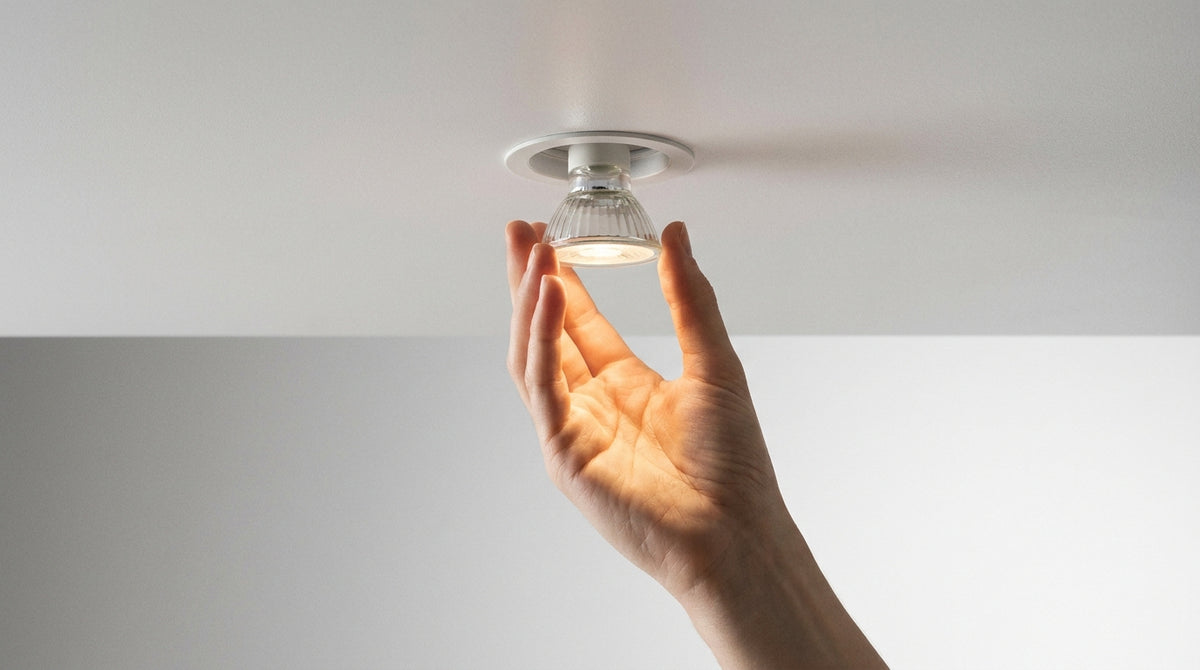 Einbau-Spot ohne Clips: die Lampe wechseln, ohne etwas zu beschädigen