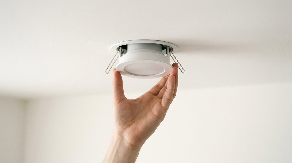Einbaustrahler ohne Clips wechseln: Die sichere Methode