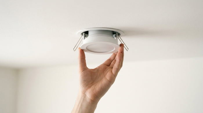 Einbaustrahler ohne Clips wechseln: Die sichere Methode