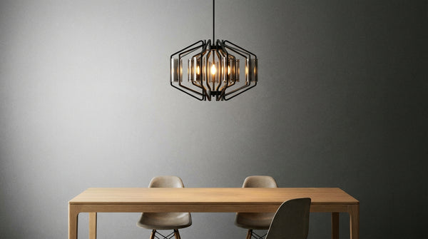 Lustre de salle à manger : la bonne taille au-dessus de la table