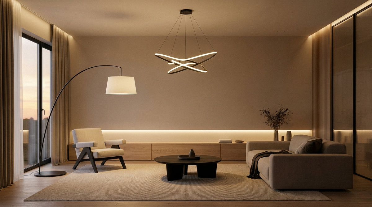 Éclairer son salon : la méthode en 3 couches de lumière