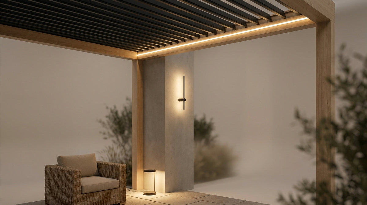 Beleuchtungsideen für die Pergola