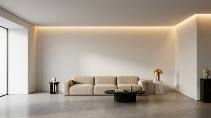 LED-Streifen an der Decke installieren