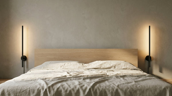 Lampe zur Befestigung am Kopfteil