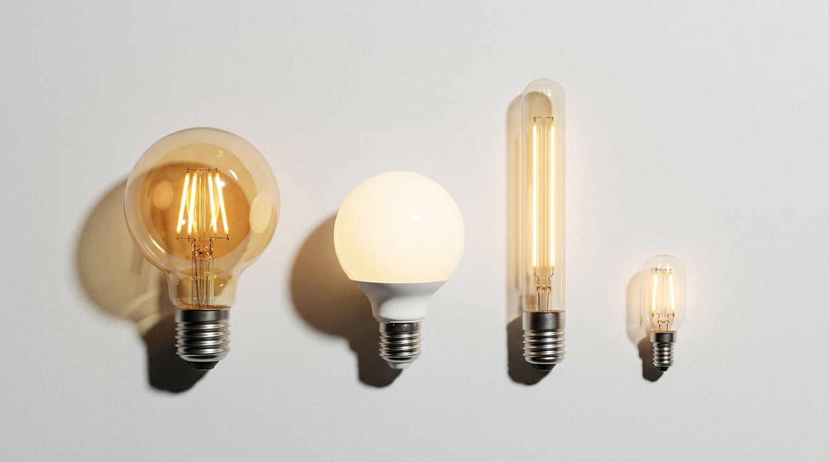 Types d'ampoules : LED, culots et Kelvin expliqués