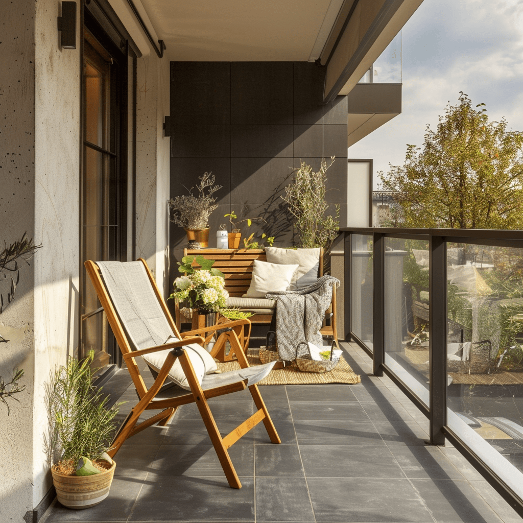 Unterschied Balkon Terrasse: 4 Antworten, um sie besser zu unterscheiden