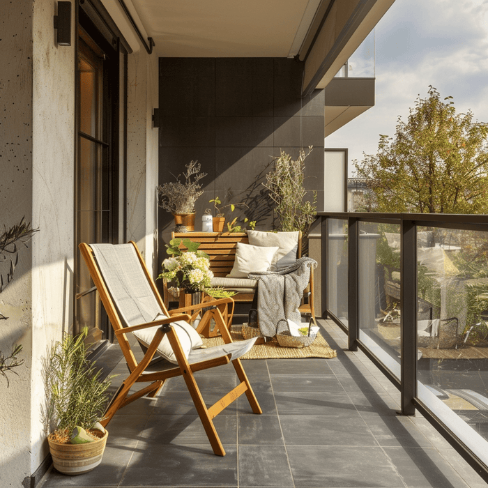 Unterschied Balkon Terrasse: 4 Antworten, um sie besser zu unterscheiden