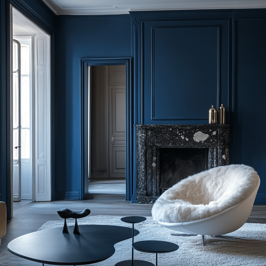 International Klein Blue in der Inneneinrichtung