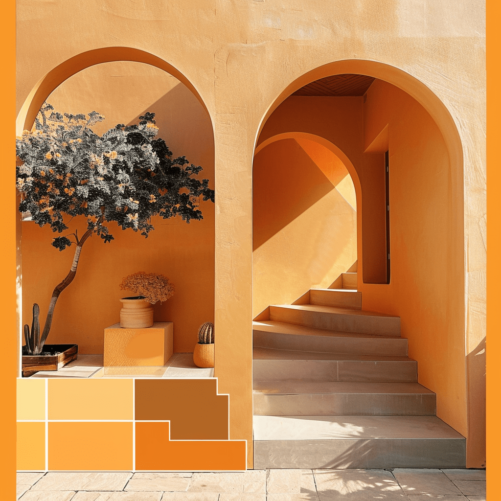 Die 6 schönsten Komplementärfarben zu Orange