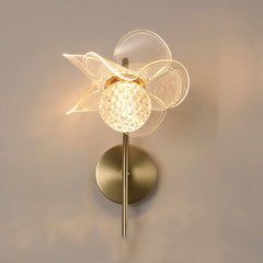 Wandleuchte Blume