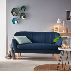 Blaues Sofa