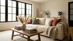 Bouclé-Sofa