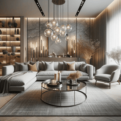 Zeitgenössische Dekoration, Design und zeitgenössischer Stil
