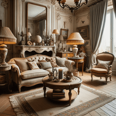 Vintage-Dekoration, Retro-Dekoration und antike Dekoration