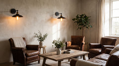 Industrielle Wandleuchte