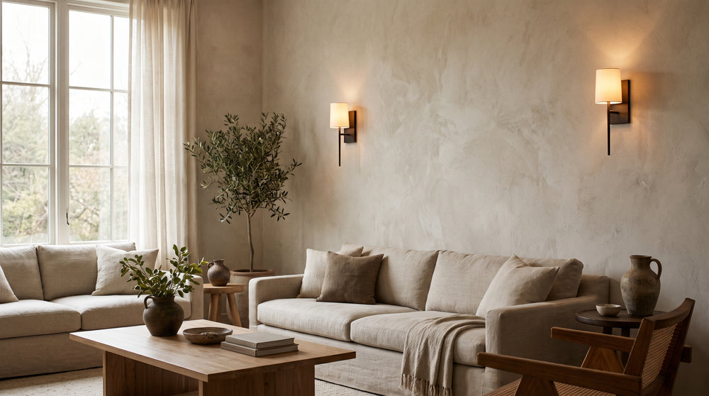 Moderne Wohnzimmer-Wandleuchte