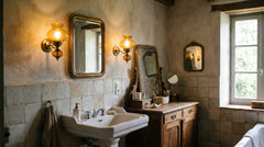 Vintage-Wandleuchten für das Badezimmer