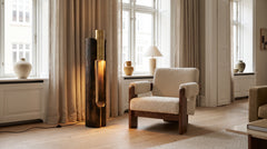 Design-Stehlampen aus Holz
