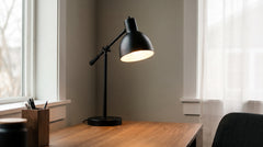 Schreibtischlampen in Schwarz