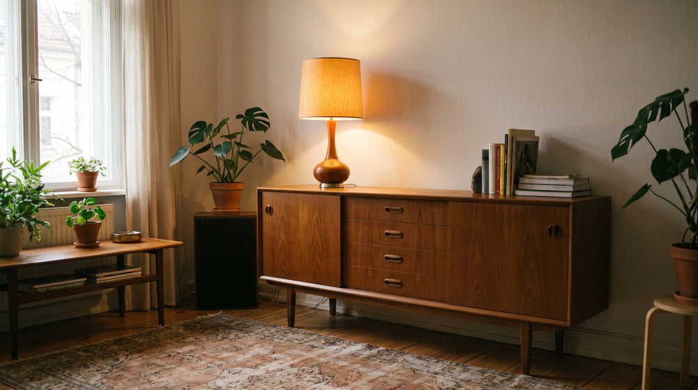 Retro-Tischleuchten für das Wohnzimmer