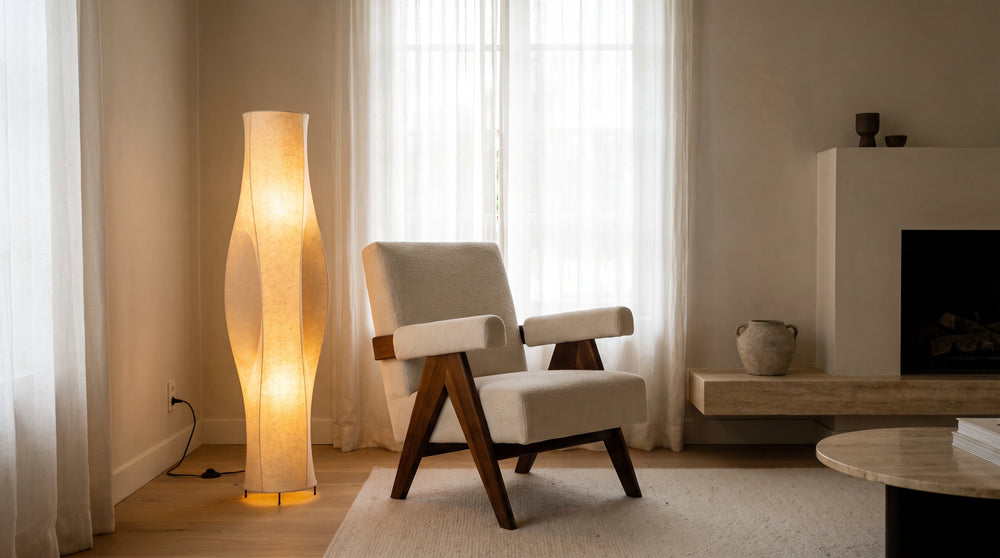 Design-Stehleuchten für Leseecken