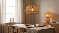 Rattan-Leuchte