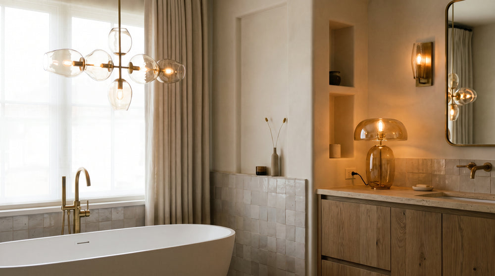 Design-Leuchten für das Badezimmer