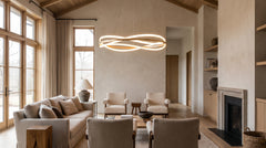Moderne LED-Kronleuchter für das Wohnzimmer