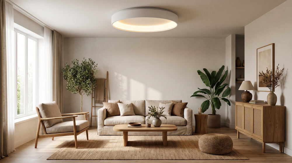 Moderne Deckenleuchten in Weiß