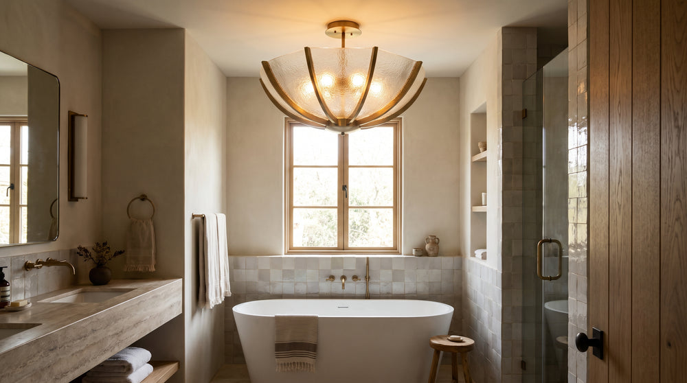 Design-Deckenleuchten für das Badezimmer