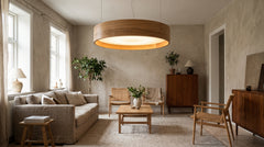 LED-Deckenleuchten aus Holz