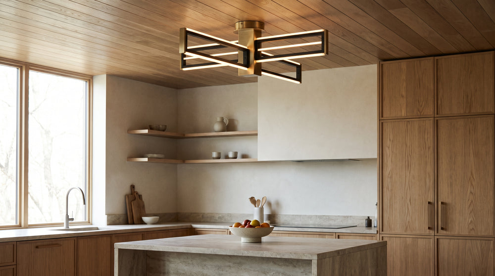 Moderne LED-Deckenleuchten für die Küche