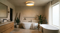 Moderne Deckenleuchten für das Badezimmer