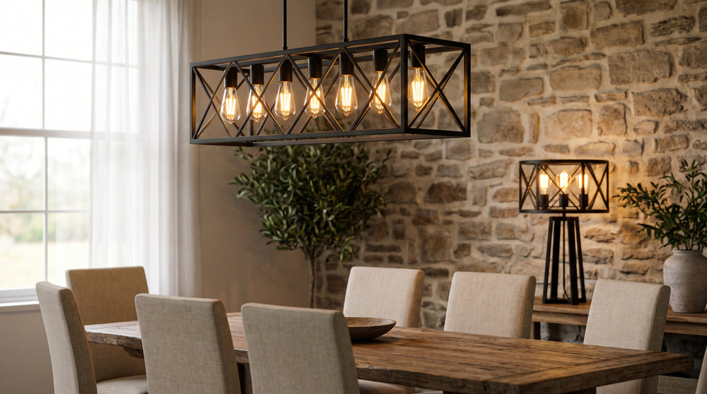 LED-Strahler im Industriestil
