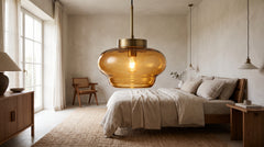 Design-Hängeleuchte für das Schlafzimmer