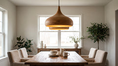 Holz-Pendelleuchte