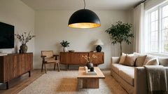Hängeleuchte Wohnzimmer schwarz