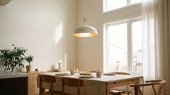 Moderne Pendelleuchten in Weiß