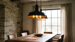 Hängeleuchten in Schwarz im Industrial Style