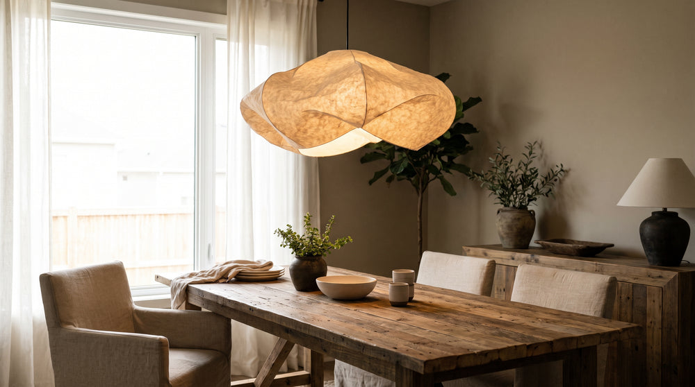 Designer-Pendelleuchten aus Papier