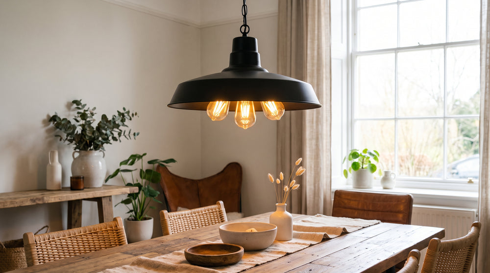 LED-Hängeleuchten im Industriestil