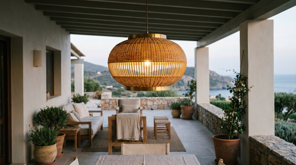 Hängeleuchten für die Terrasse