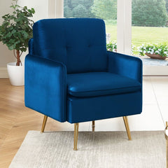 Blauer Sessel